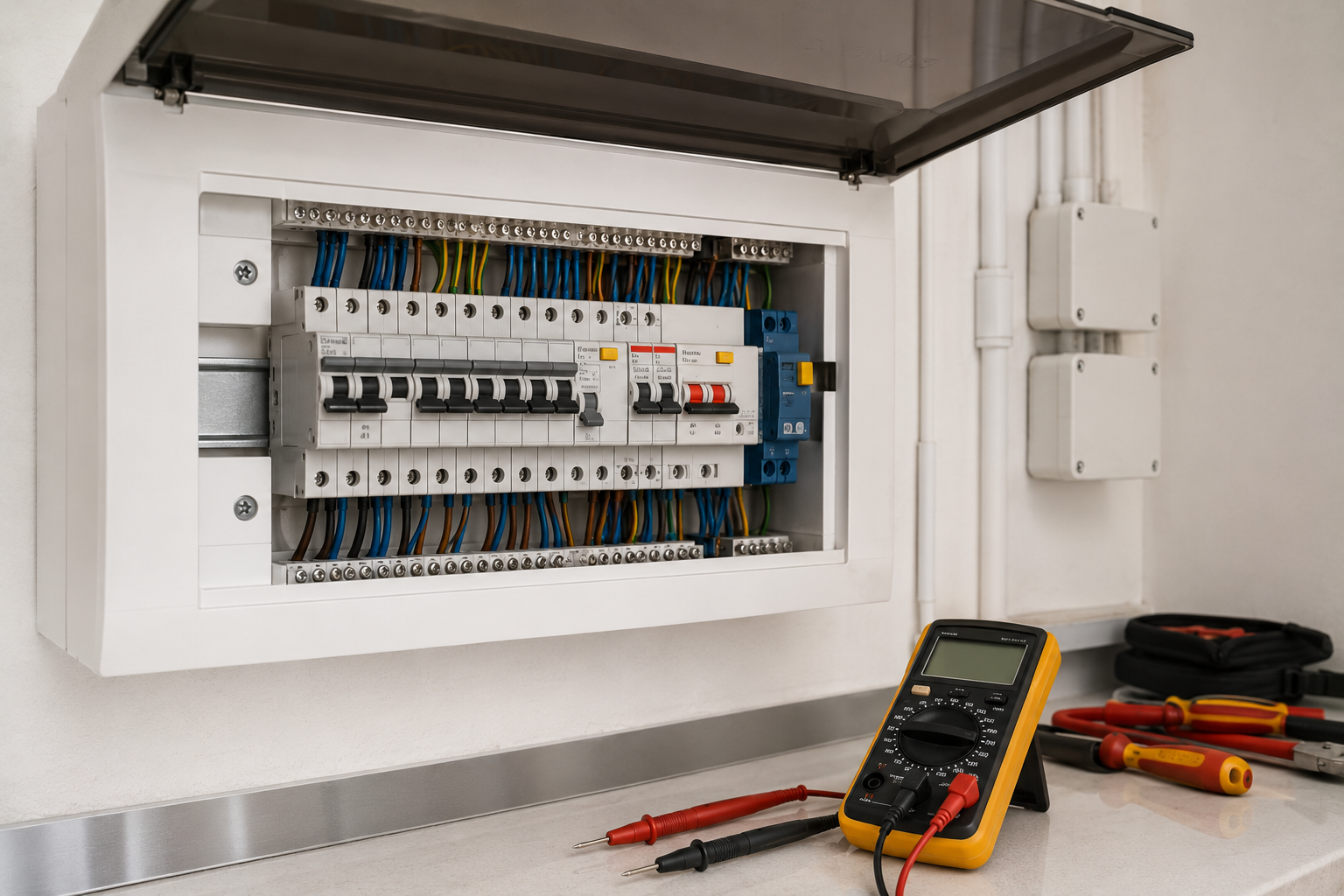 Consumer Unit Repair in Abu Dhabi - electrical service 11