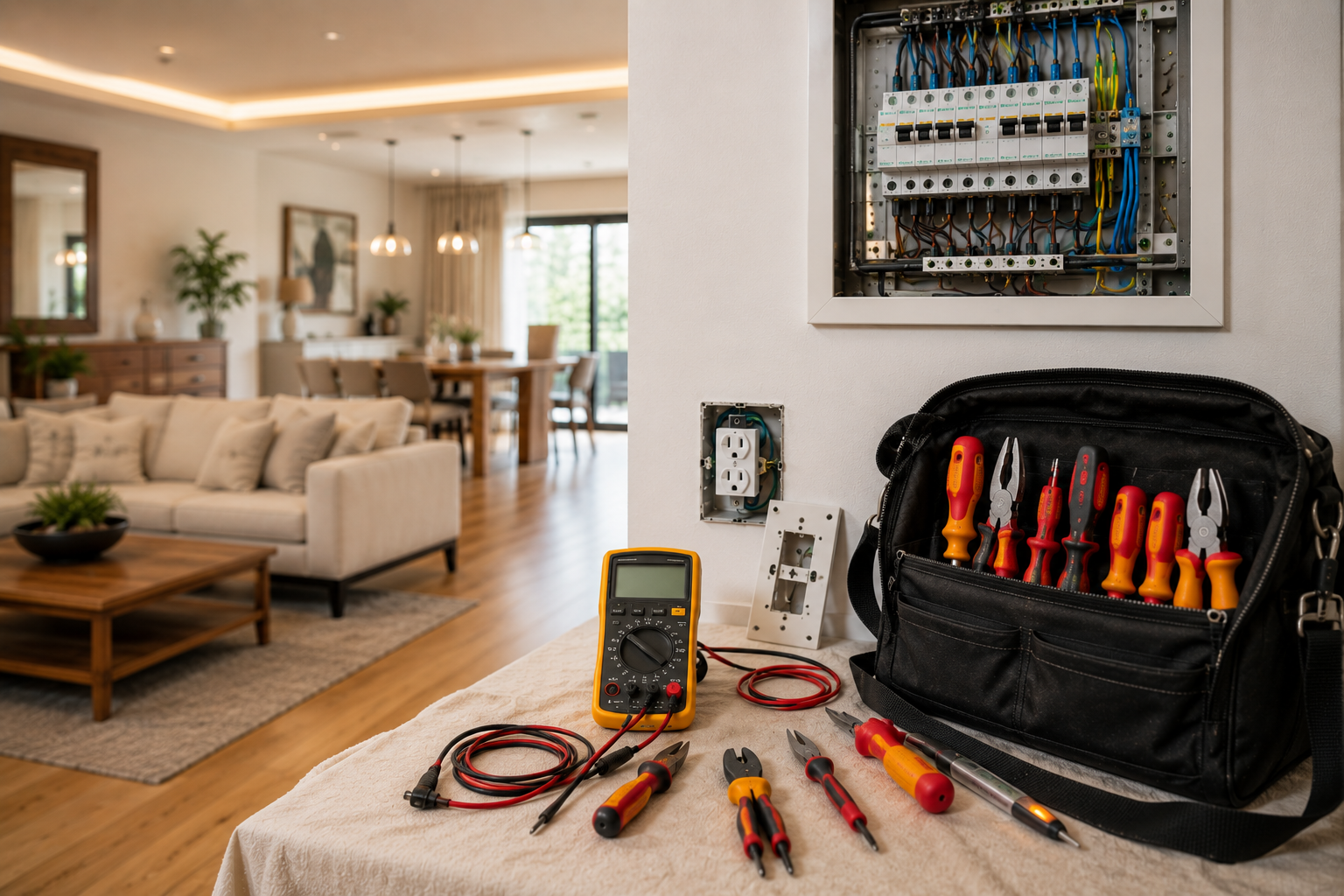 Electrical Repair in Abu Dhabi - electrical service 4
