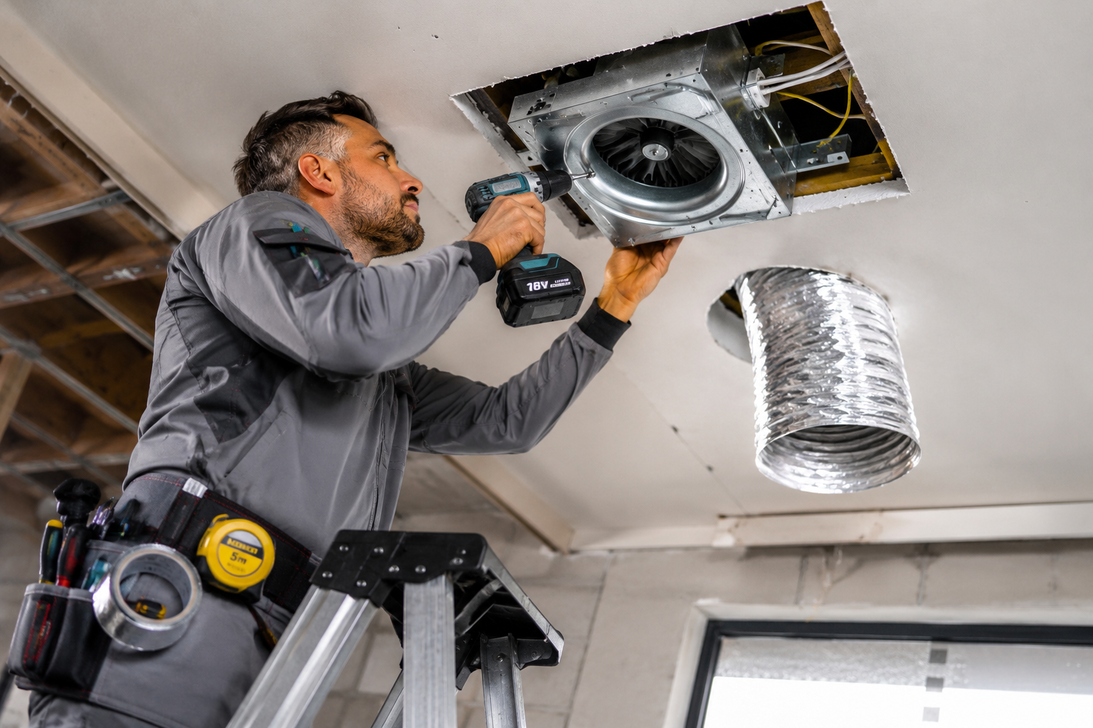 Exhaust Fan Installation in Abu Dhabi - electrical service 22
