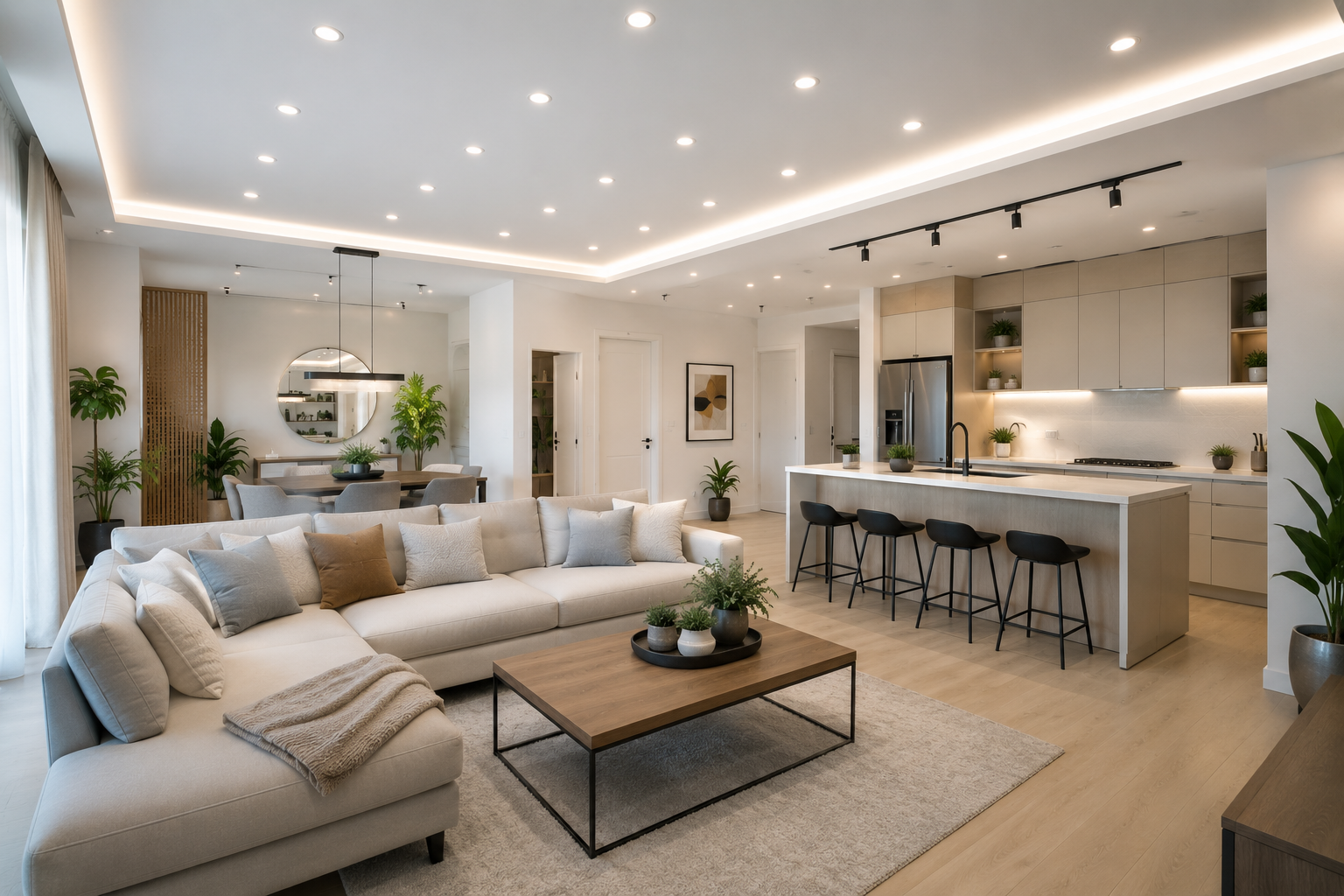 LED Lighting Installation in Abu Dhabi - electrical service 9