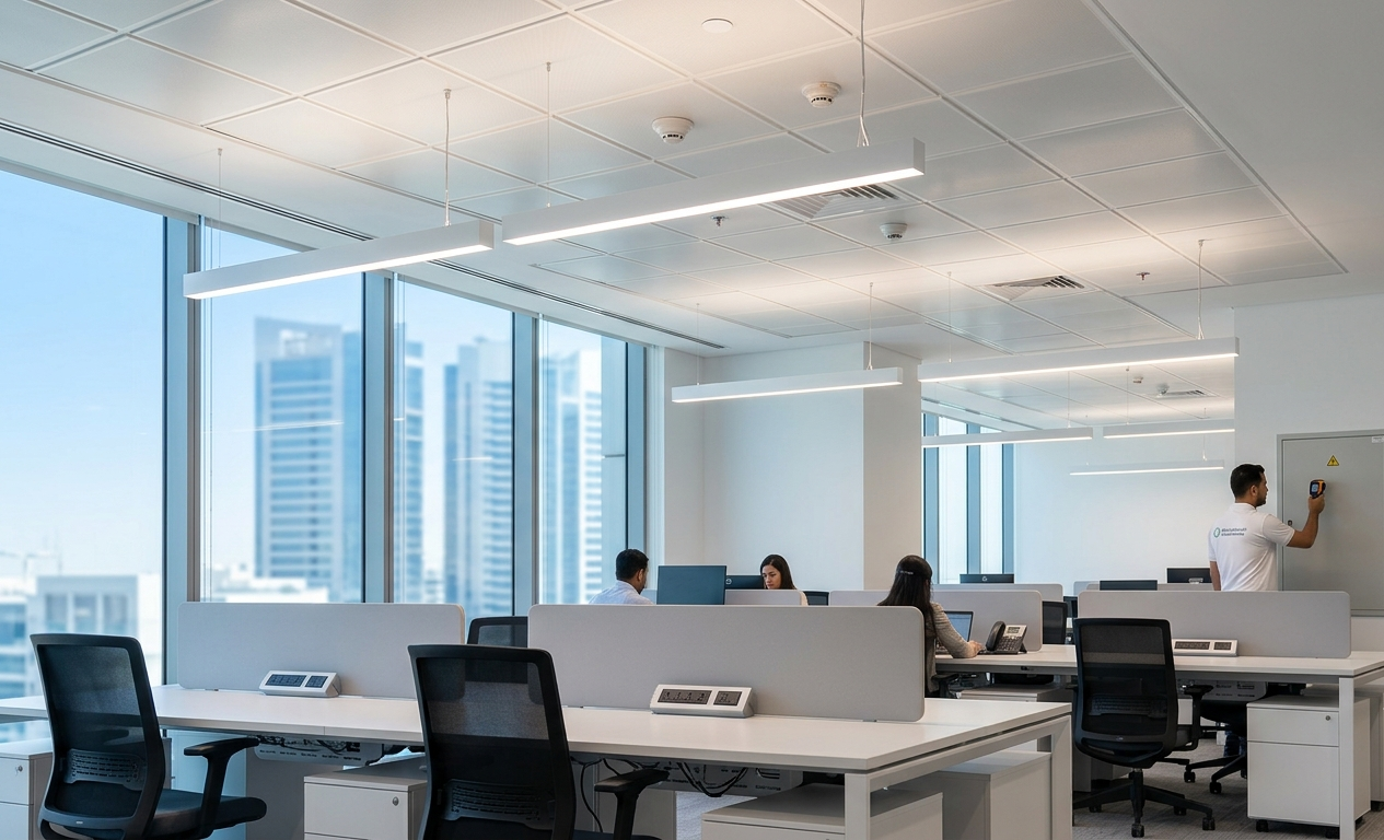 Office Electrical Maintenance in Abu Dhabi - electrical service 17