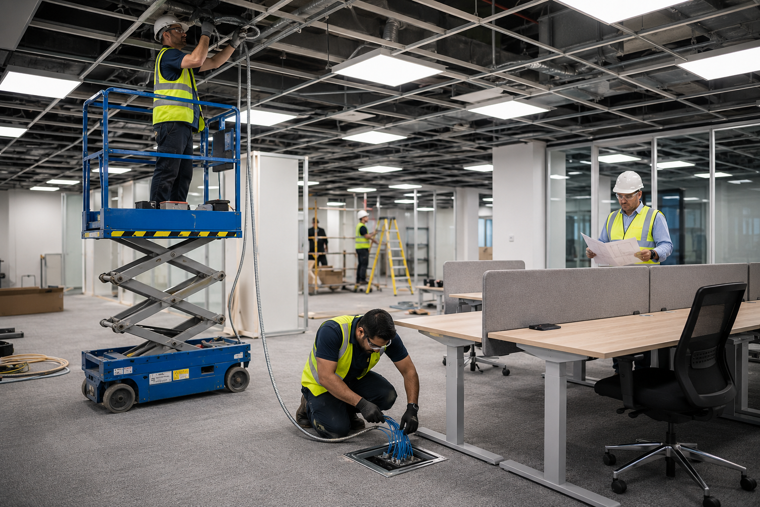 Renovation Electrical Work in Abu Dhabi - electrical service 30