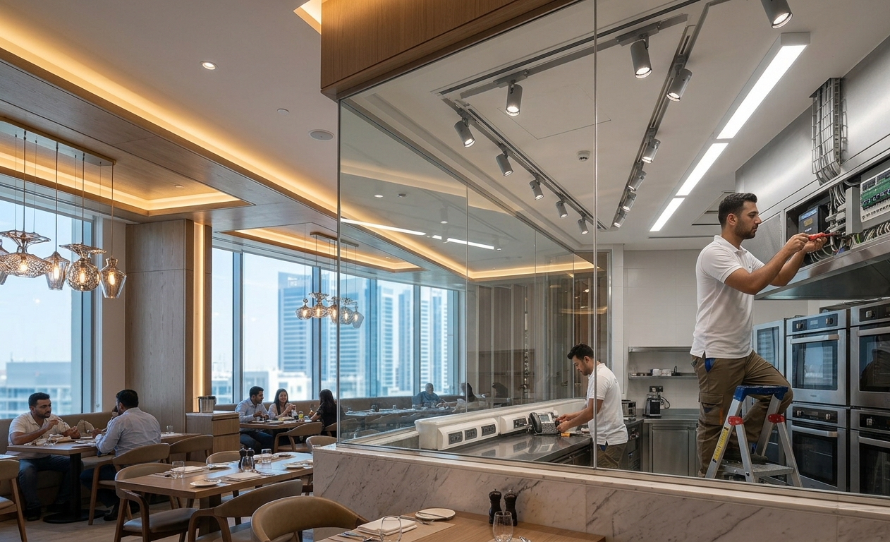 Restaurant Electrical Repair in Abu Dhabi - electrical service 19