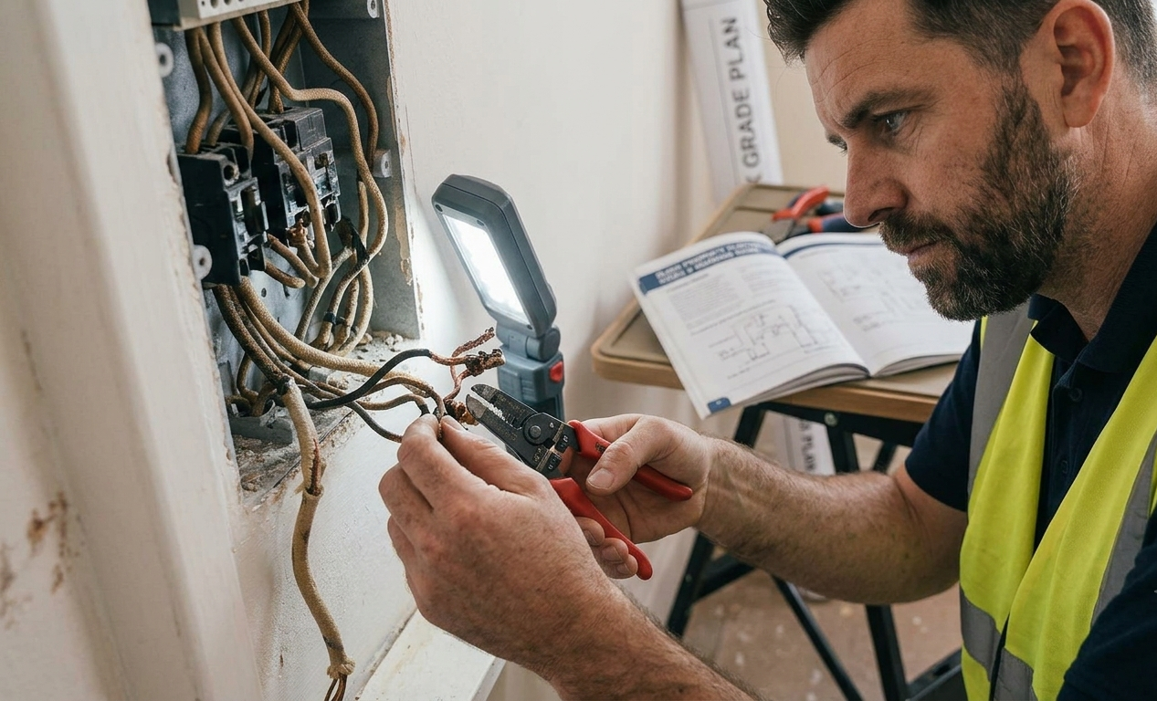Rewiring Service in Abu Dhabi - electrical service 14