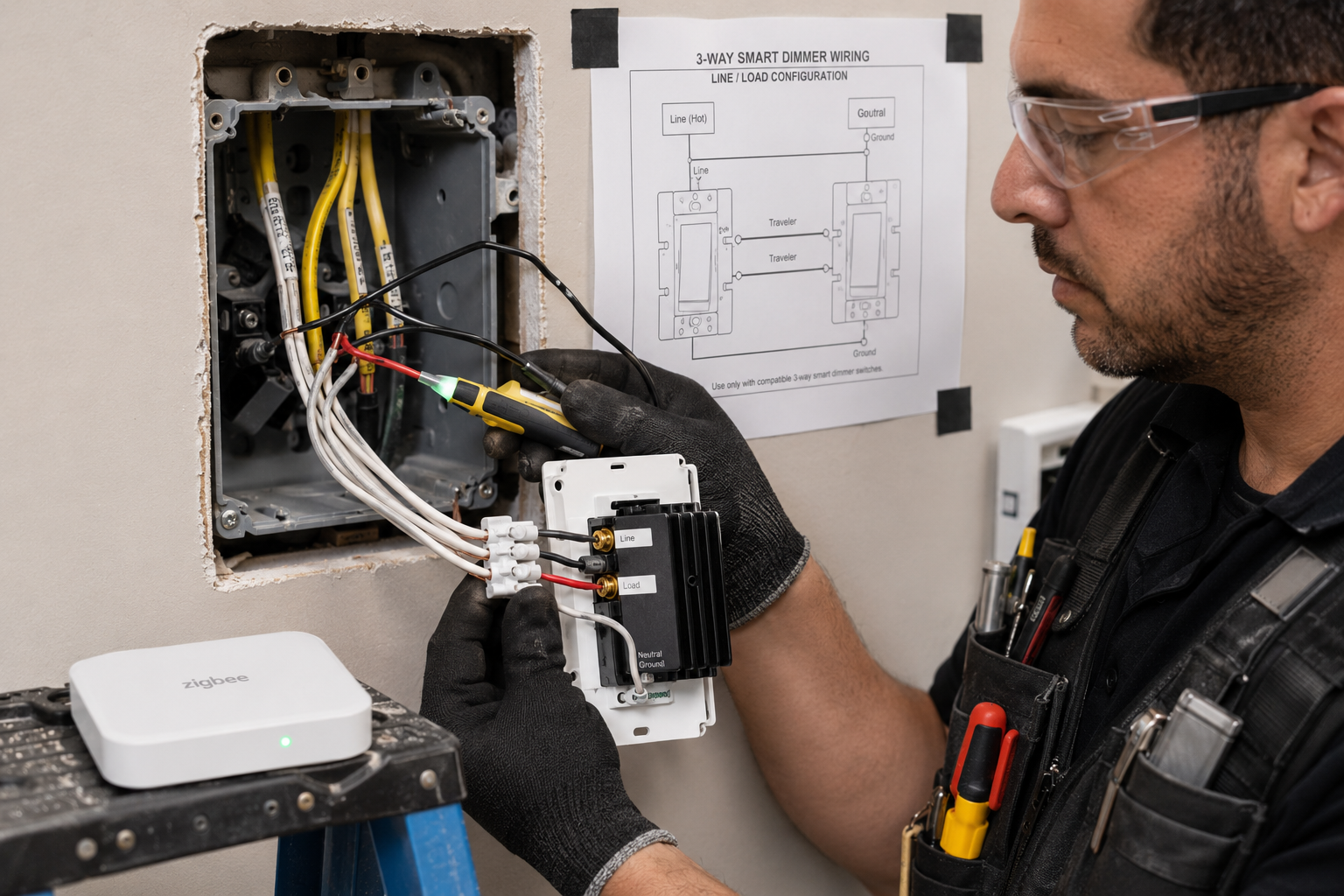 Smart Home Wiring in Abu Dhabi - electrical service 26